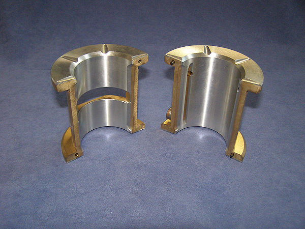 Split Turbine Bearing with Thrust Face for Oil & Gas Industry